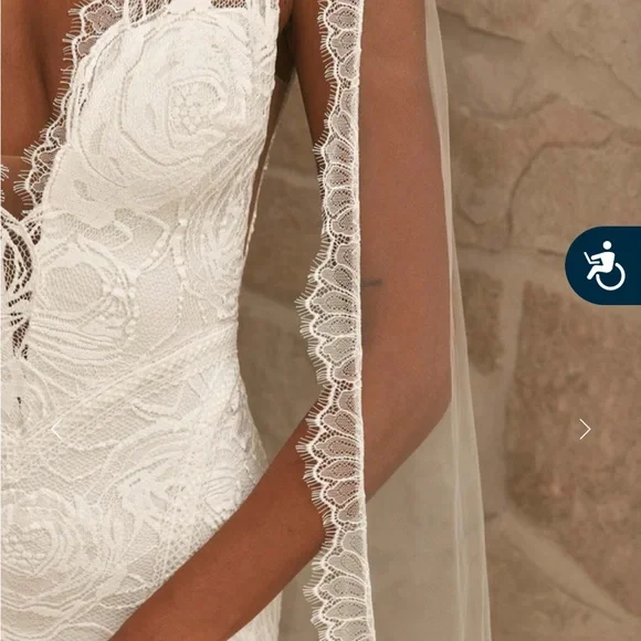 Grace Loves Lace Lumi Veil - Picture 3 of 6